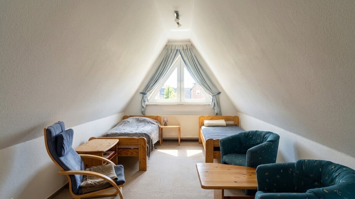 Gemütliches Dachzimmer Gemütliches Dachzimmer - Objekt 9820