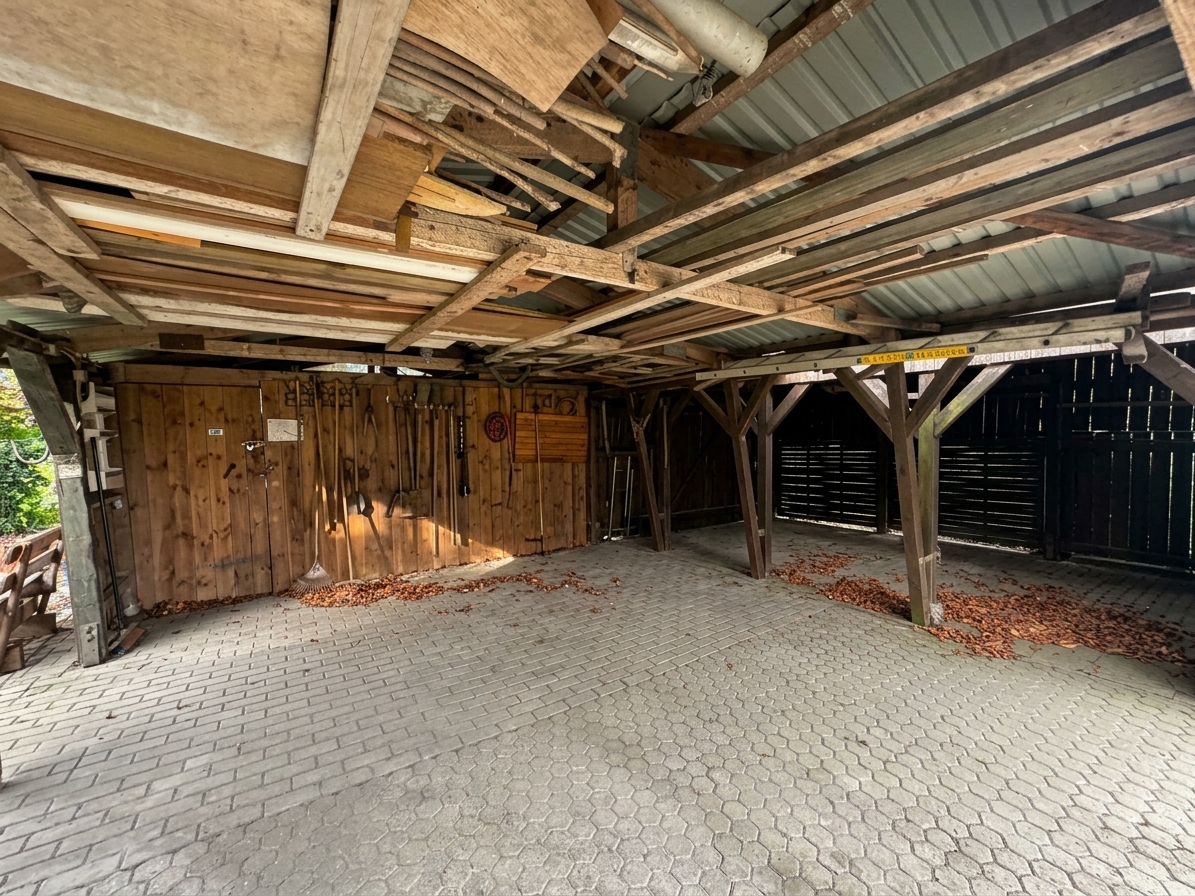 Carport und Garage Carport und Garage - Objekt 9834