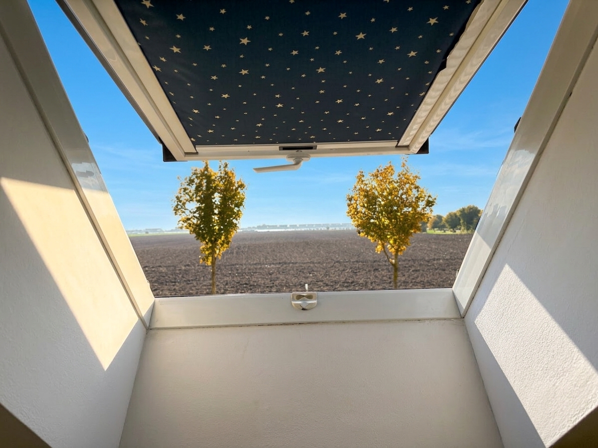 Dachgeschoss Ausblick aus dem Küchenfenster Dachgeschoss Ausblick aus dem Küchenfenster - Objekt 9819