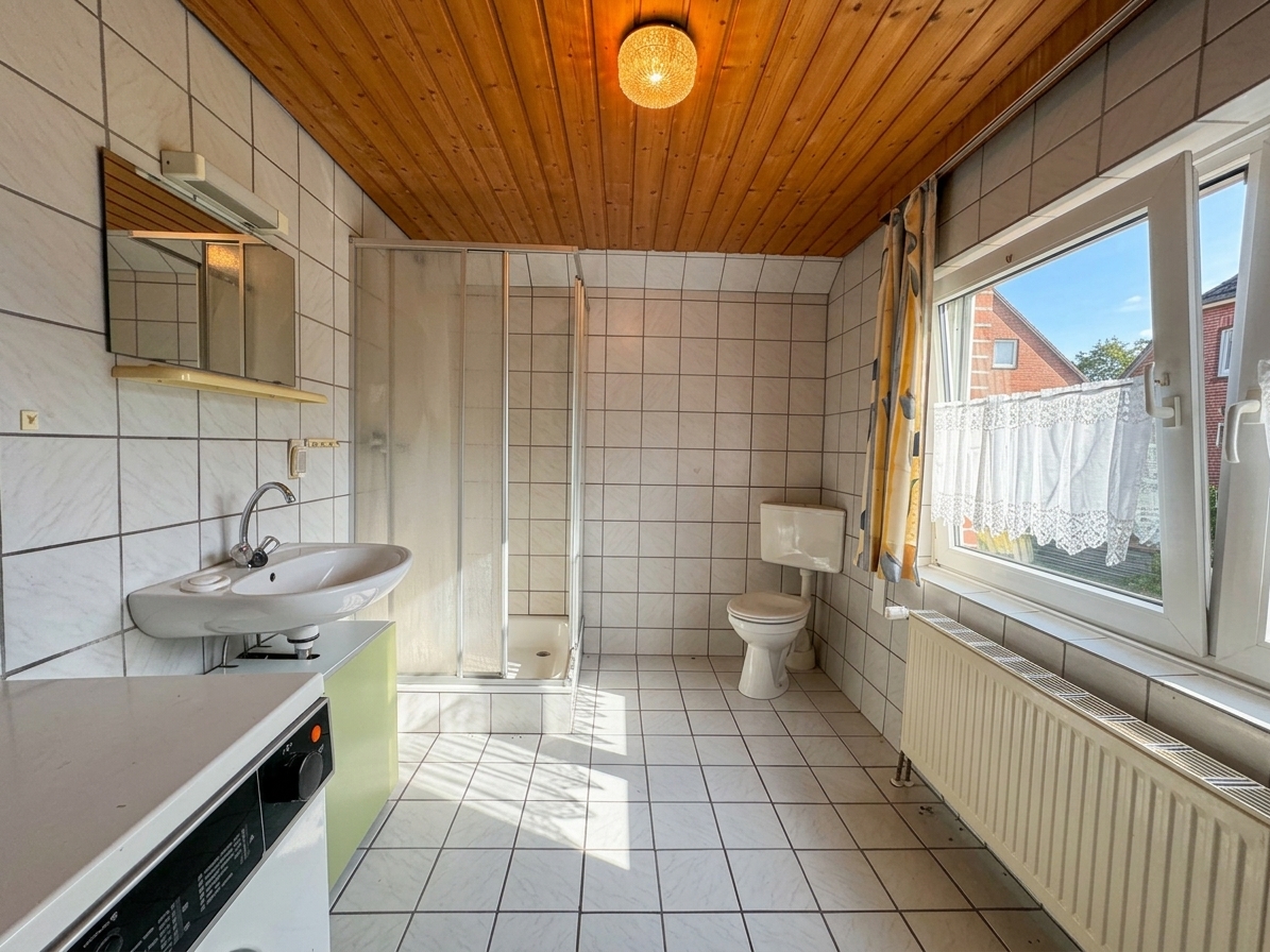 Badezimmer mit Dusche Badezimmer mit Dusche - Objekt 9834