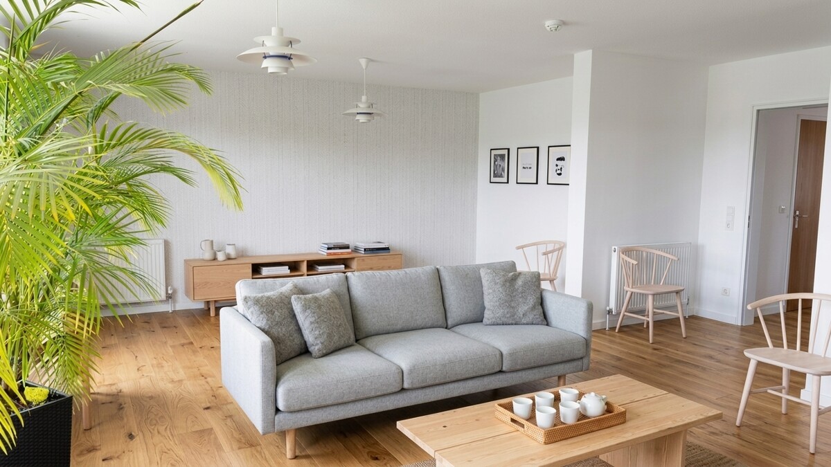 Wohnzimmer Ansicht 2 - KI-generiert Wohnzimmer Ansicht 2 - KI-generiert - Objekt 9807