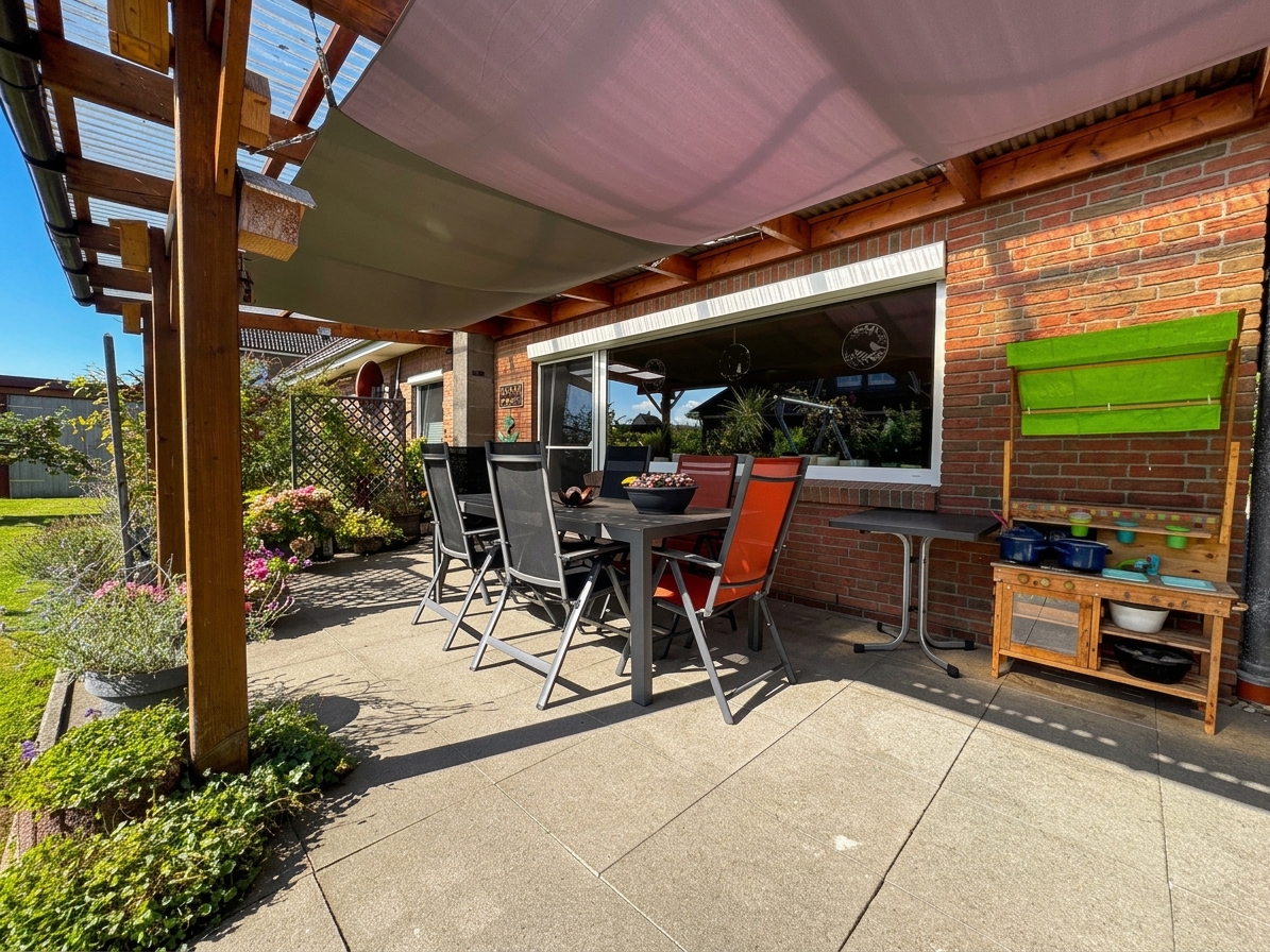 Überdachte Terrasse Überdachte Terrasse - Objekt 9814