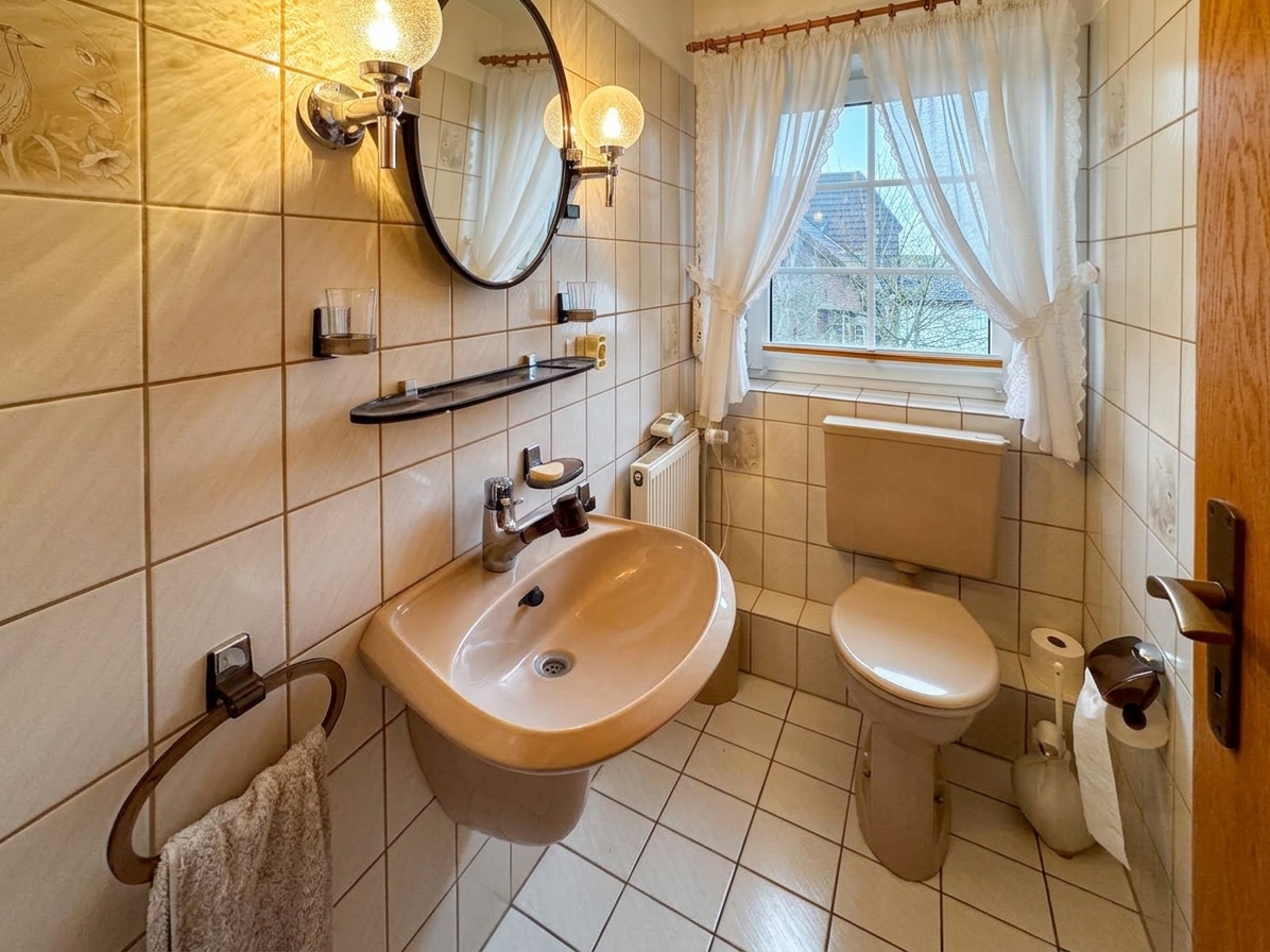 Wc im Dachgeschoss - Objekt 9832