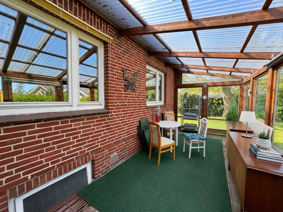 Überdachte Terrasse Überdachte Terrasse - Objekt 9834