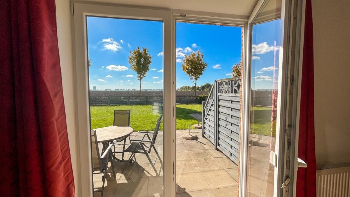 Blick auf die Terrasse Blick auf die Terrasse - Objekt 9819